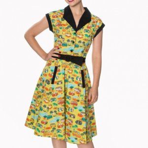 Dancing Days 50's Style Dress Retro